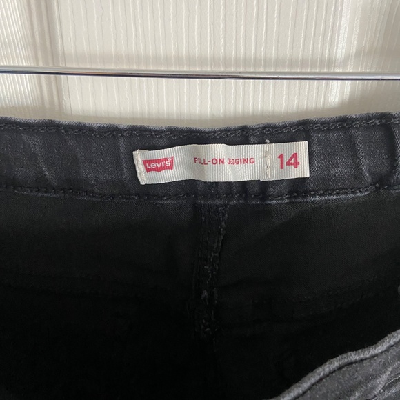 LEVI's Black Denim Jeggins - Picture 2 of 3